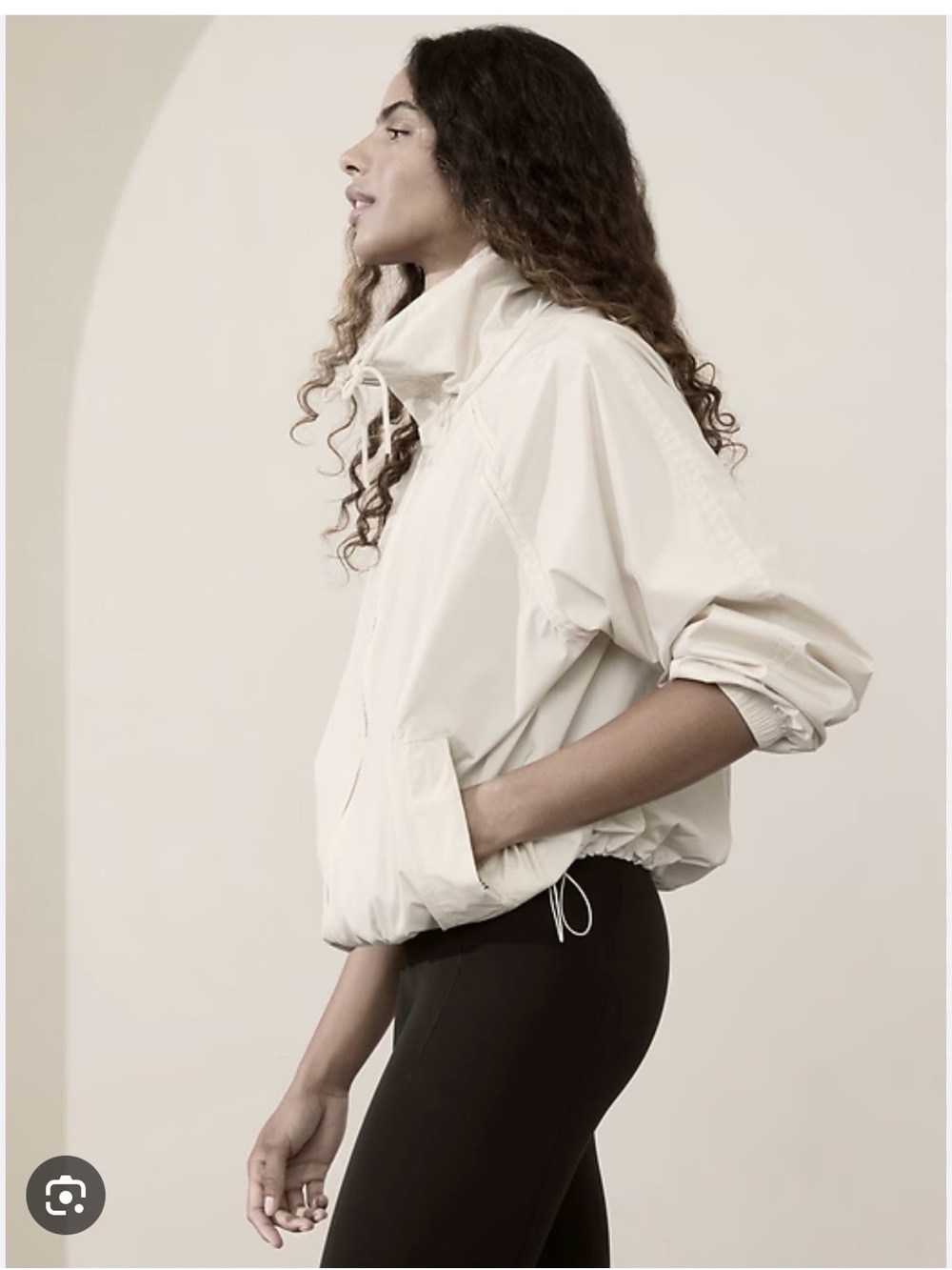 Athleta Rise Jacket in Bone - Picture 2 of 6